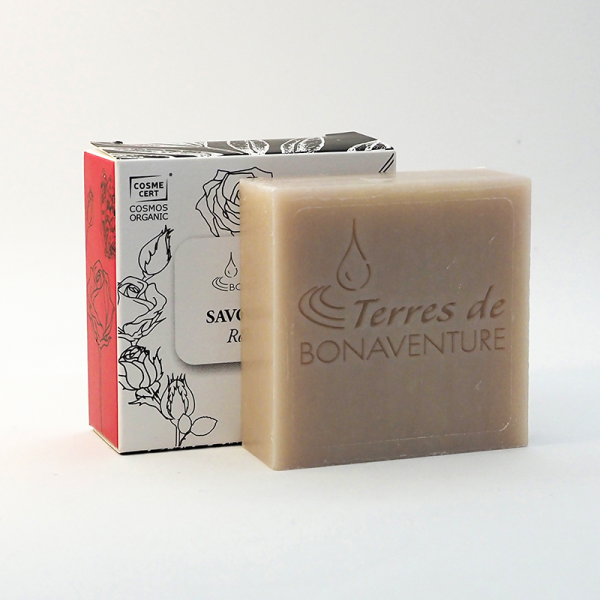Savon à la rose bio