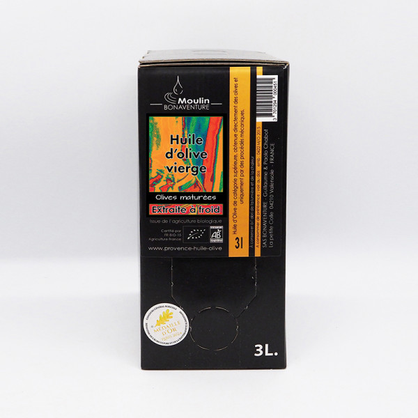 Huile d'olive olives matûrées