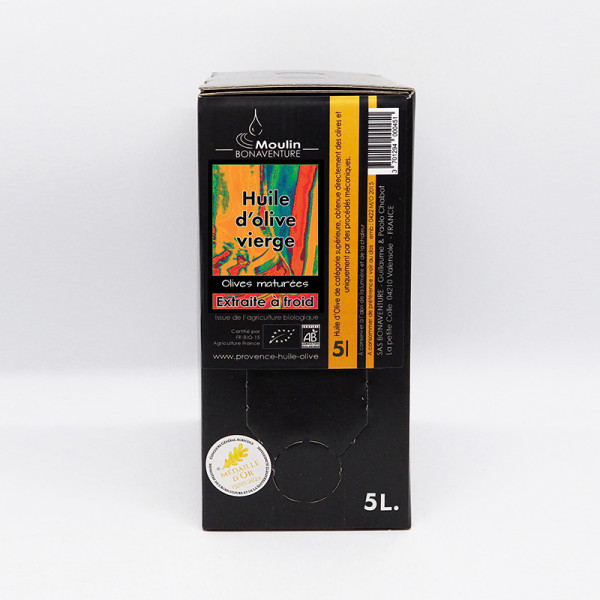 Huile d'olive olives matûrées