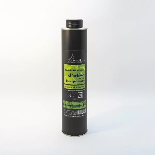 Huile d'olive et de Bergamote bio